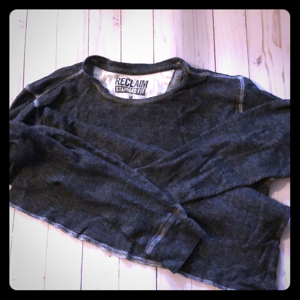 Boys dark drey long sleeve
